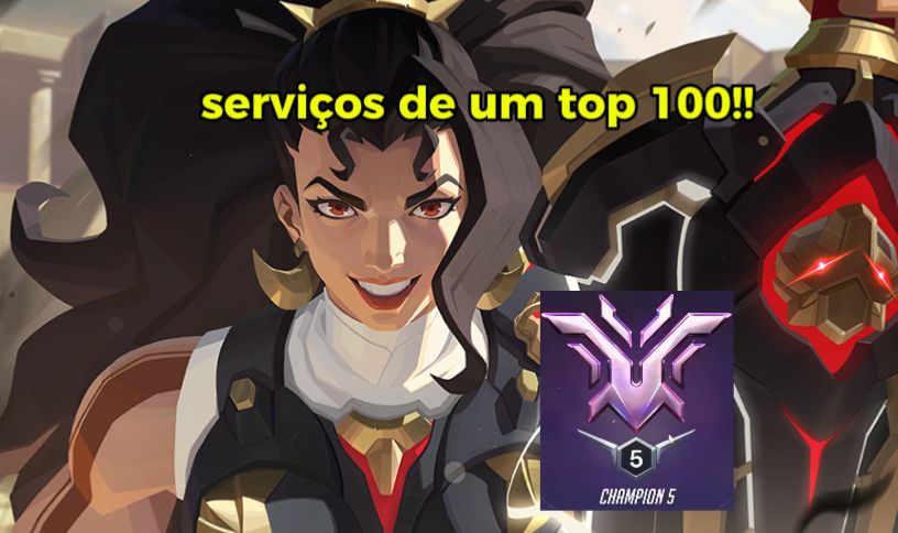 Elojob overwatch de um top 200 Rank Campeão
