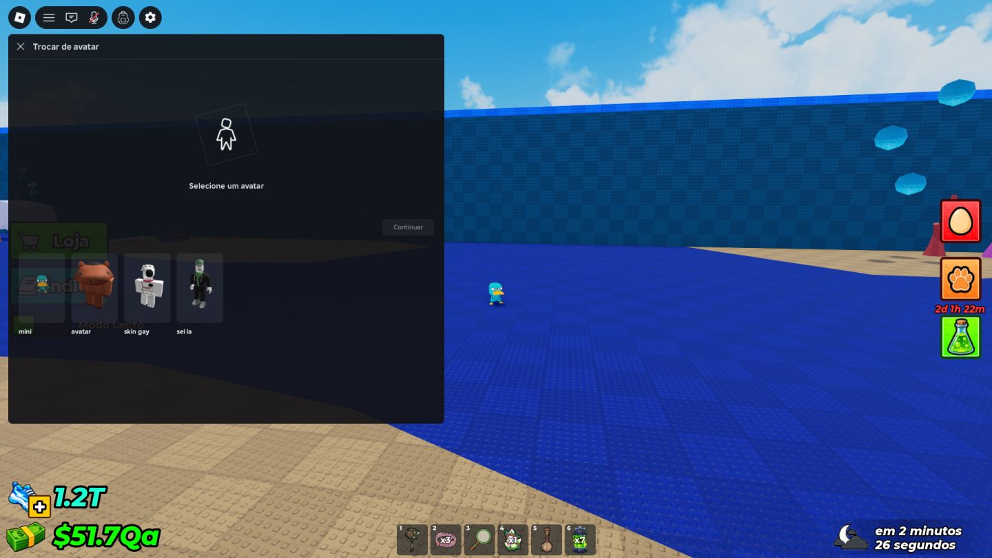 KIT Conta Roblox+Roube um ovo|1T Velocidade+1T S dinheiro|Sem planos adicionais