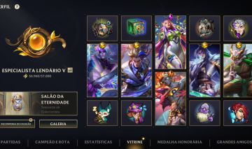CONTA COM VÁRIAS SKINS GACHA | WILD RIFT | LOL
