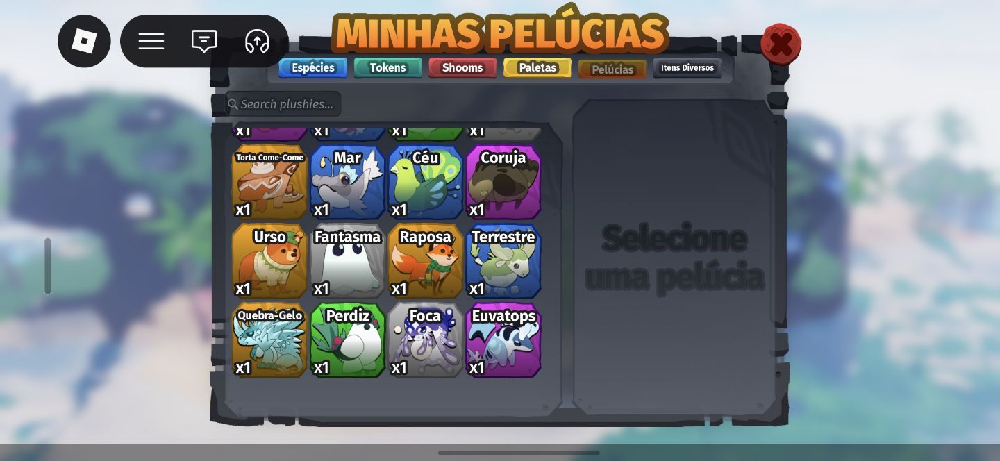 Criaturas, tokens, paletas, etc creatures of sonaria