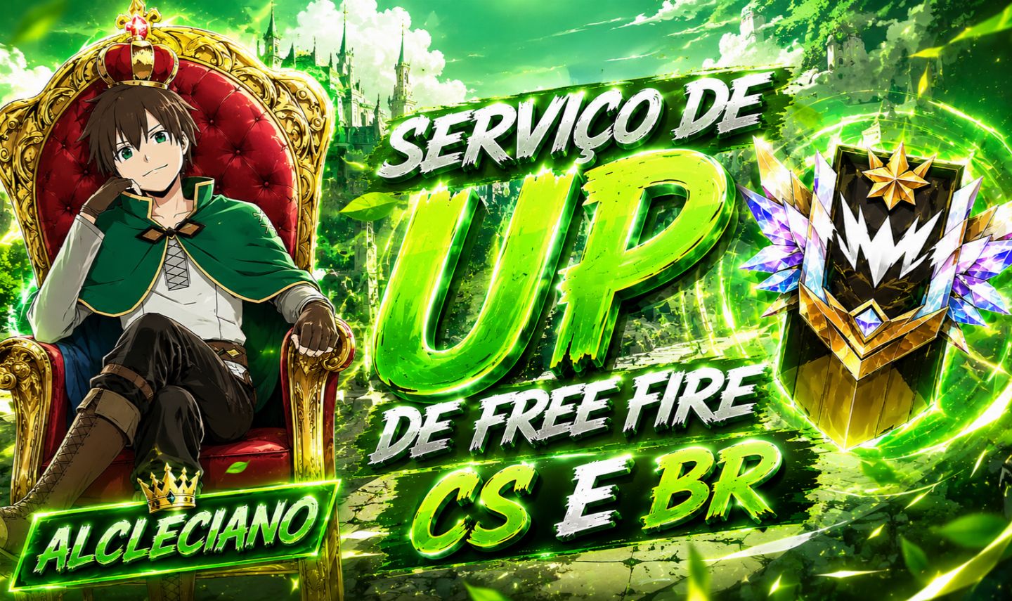 Serviço de UP de Free Fire CS e BR - ELOJOB FREE FIRE