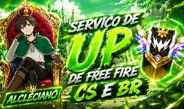 Serviço de UP de Free Fire CS e BR