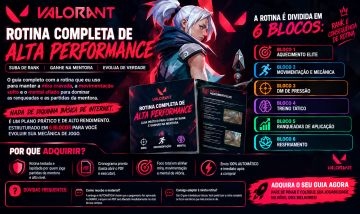 ROTINA DE UM JOGADOR DA MENTORA: Mira, Movimentação & High Performance (PDF)