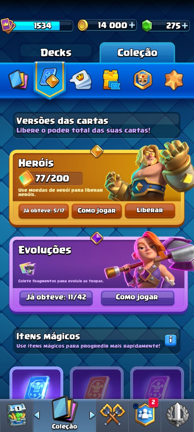 Conta supercell ( Clash Royale e Brawl Stars) no precinho e disposto a negociar