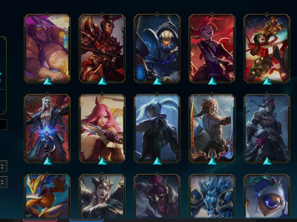 CONTA DE LOL COM SKINS FULL ACESSO, 234 SKINS E TODOS OS CAMPEOES.