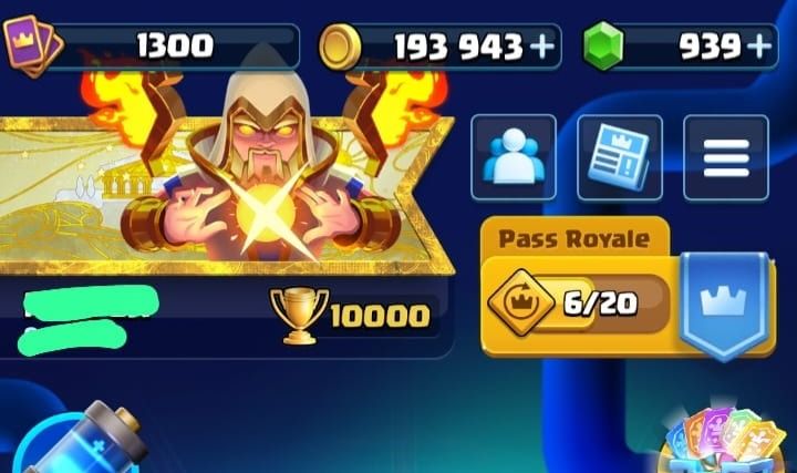 Clash Royale [CONTA] 10k troféus+ todas cartas