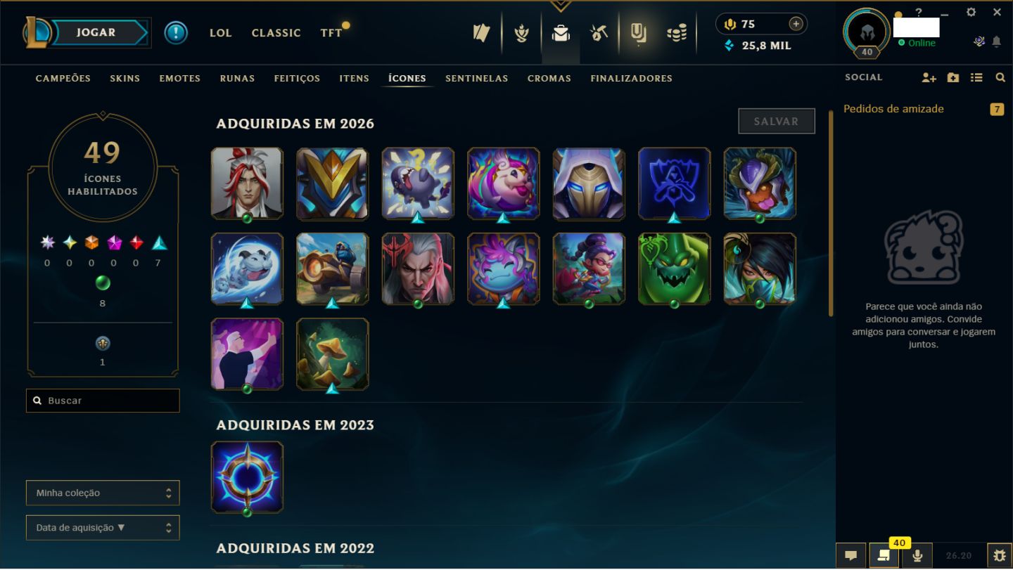 Smurf queue d2+ com skin do kayn odisseia e kassadin conde - troca de email