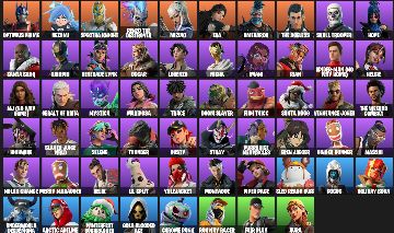 Conta fortnite 58 skins Full acesso PRA SAIR HOJE