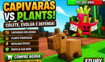( MELHOR PREÇO ) CAPYBARAS VS PLANTS / CAPIVARAS VS PLANTAS