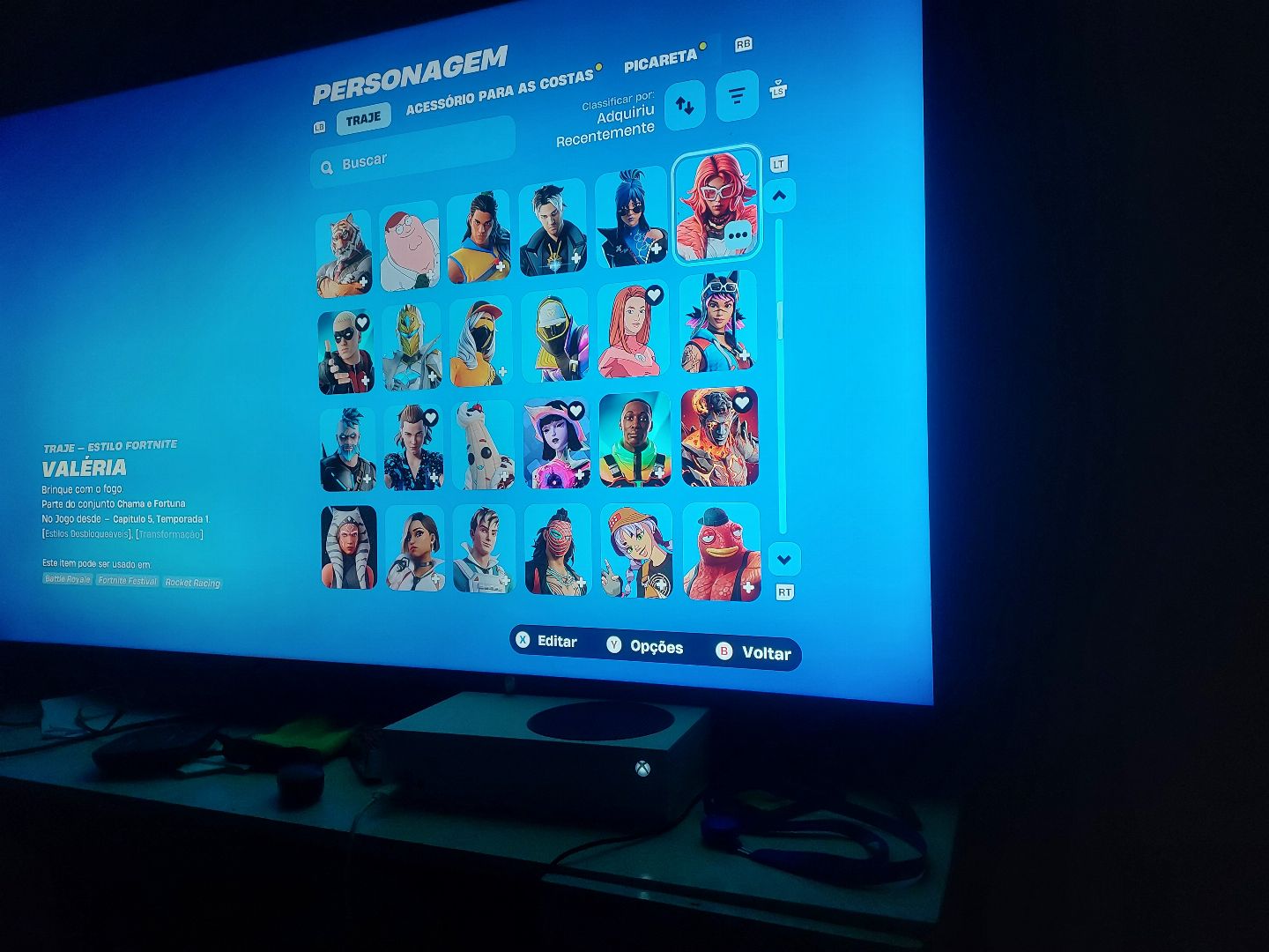 Conta do fortnite antiga passes 4 capítulo 1 e salve mundo 386 skins pacotes rar