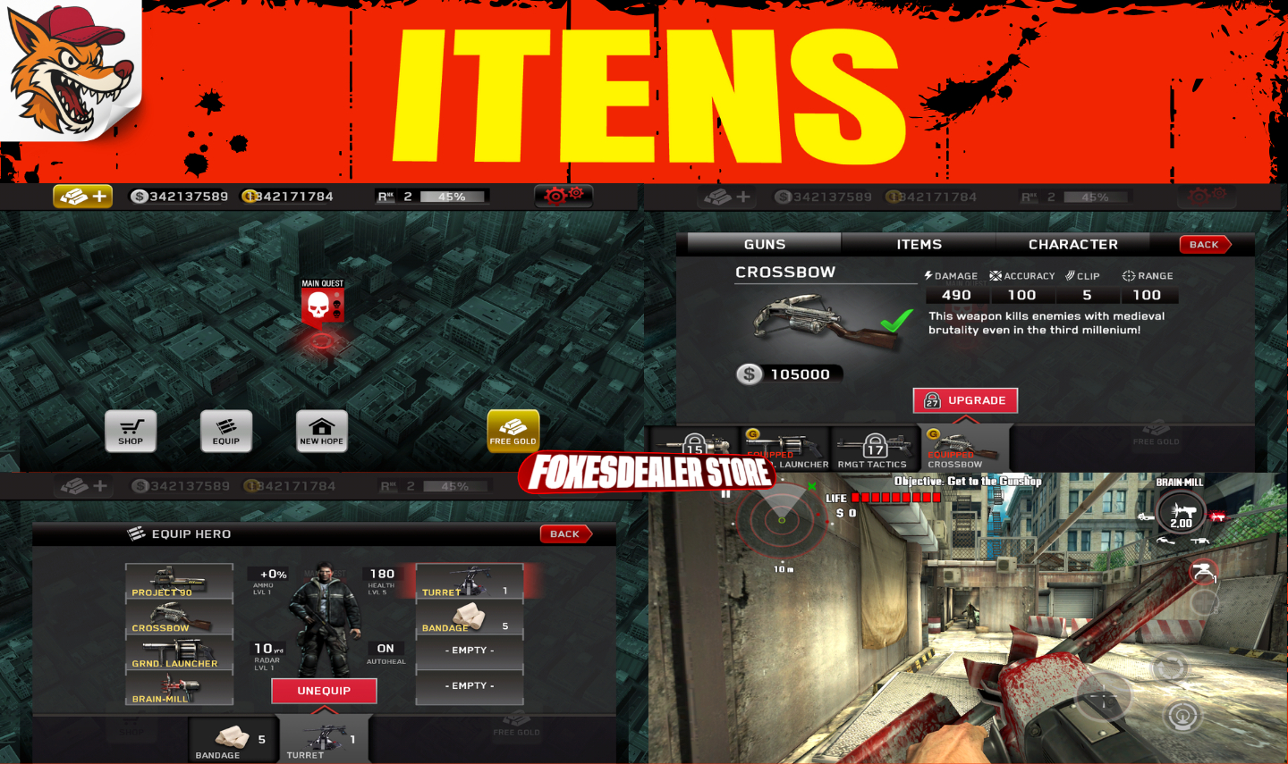 CONTAS DEAD TRIGGER (FULL ACESSO)