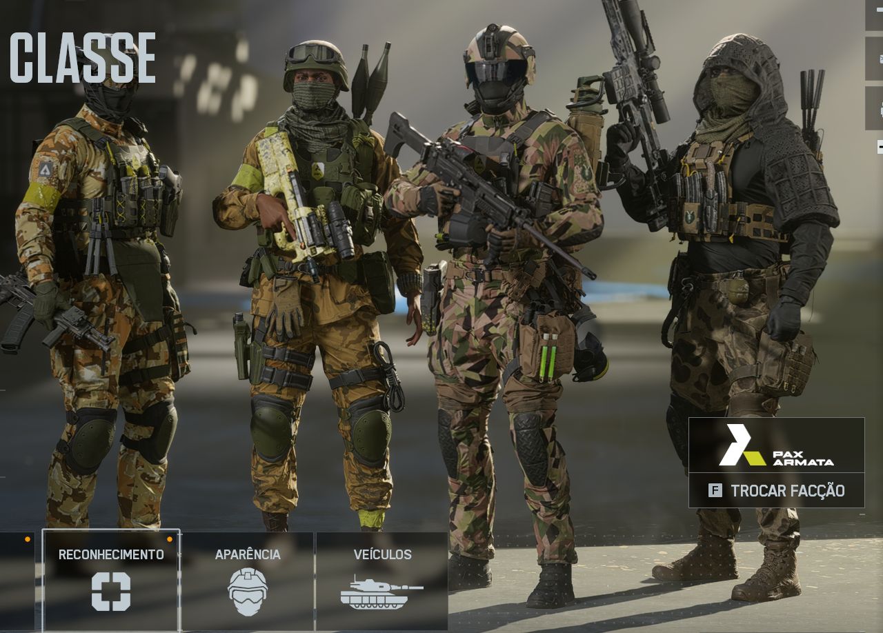 CONTA UNICA DE BF6 + BF4 ( com complementos E DLCS e patentes superiores a 50+)