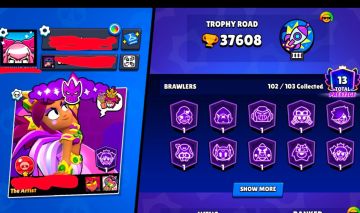 Conta Brawl Stars | 38K Trofeus | Pra sair rapido