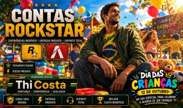 CONTAS ROCKSTAR PARA FIVEM 100% CHECADAS (MENOR PREÇO!) - ENTREGA AUTOMÁTICA