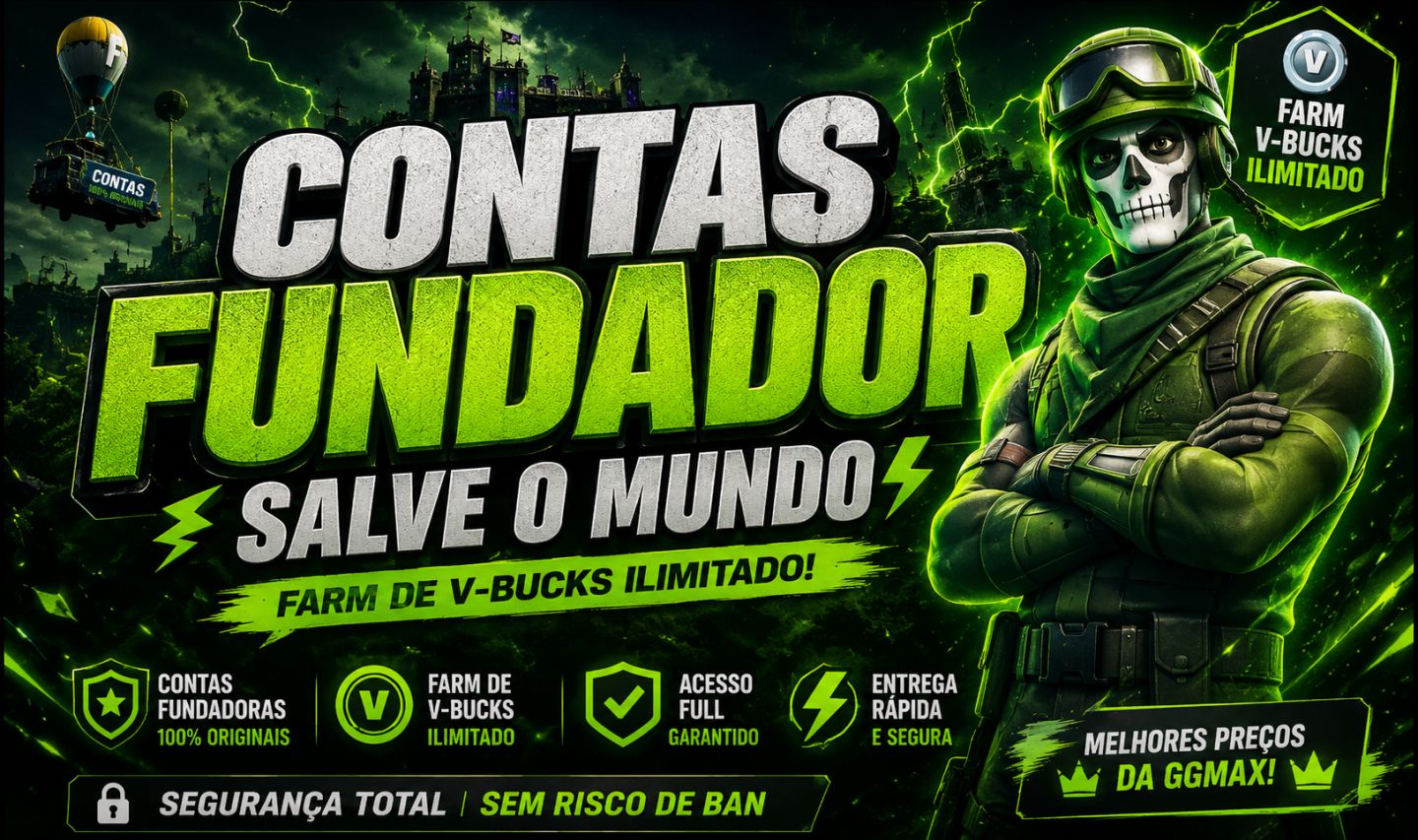 Contas Fundadoras Fortnite!! Melhores Preços