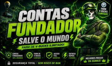 Contas Fundadoras Fortnite!! Melhores Preços