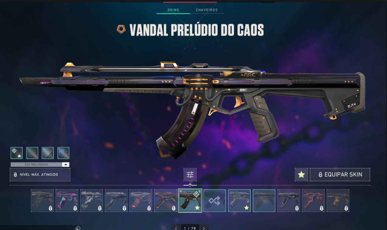 CONTA VALORANT COM SKINS RARAS FULL ACESSO