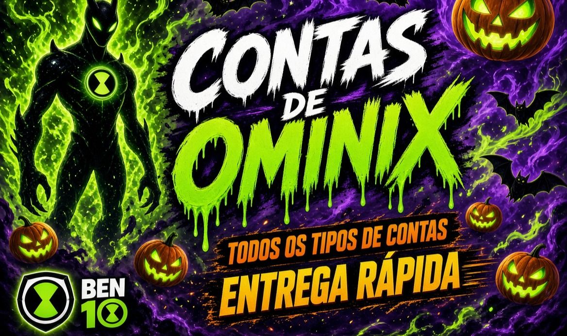 [OFERTA DE HALLOWEEN] CONTAS OMINIX LVL MÁXIMO [ENTREGA AUTOMÁTICA]