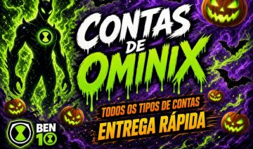 [OFERTA DE HALLOWEEN] CONTAS OMINIX LVL MÁXIMO [ENTREGA AUTOMÁTICA]