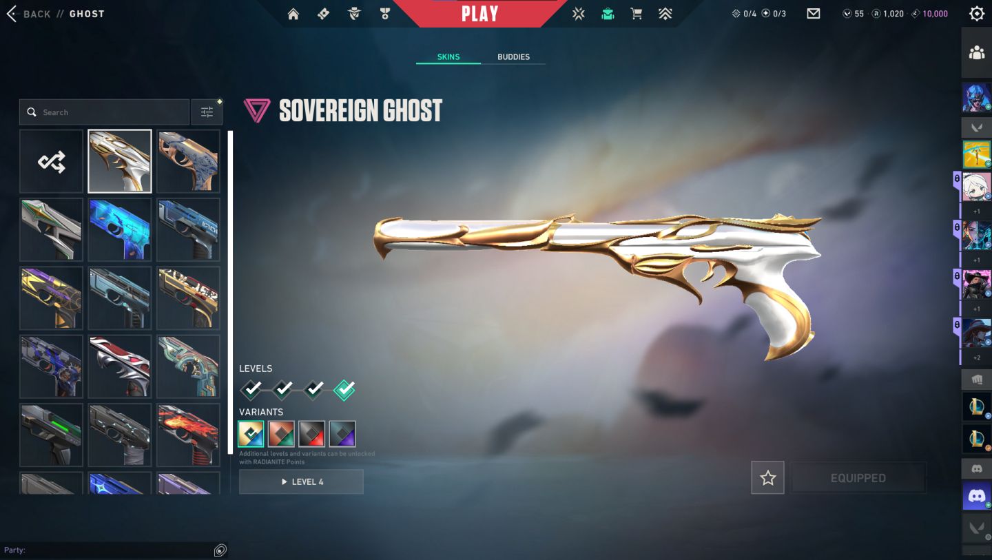 Conta Valorant, karambit champions entre outras skins ÚNICO DONO