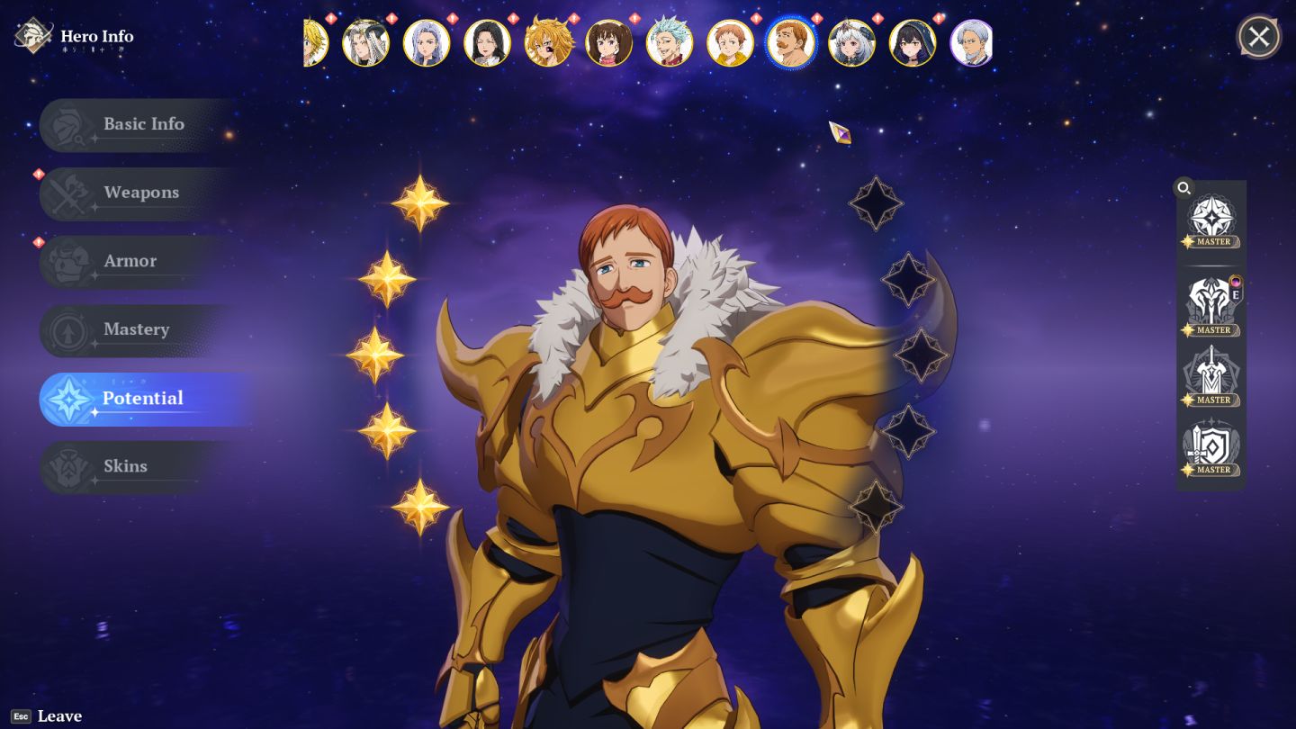 CONTA FULL ENDGAME - Seja forte como sempre quis ser! - 7DS Origin