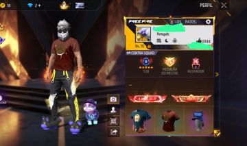 CONTA FREE FIRE ANTIGA T2 8 ANOS | LVL 70 | ANGELICAL | MUITOS ITENS