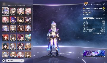 Conta honkai star rail lv70
