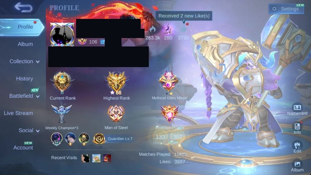 COLECIONADOR EXALTADO COM 3 ZODIAC e 2 PRIMES