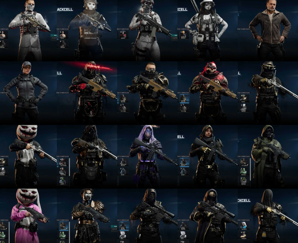 CONTA WARZONE RARA COM GHOULISH LIGHT, SOCIALITE, BAD BUNNY, UNICO DONO