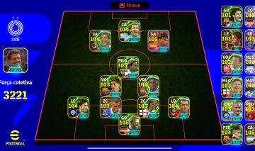 Conta Efootball a Venda - Nedved 105 Vieira 106 Desailly 107 . Konami id/email