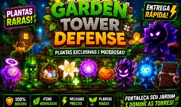 (ROBLOX)LOJINHA DE GARDEN TOWER DEFENSE