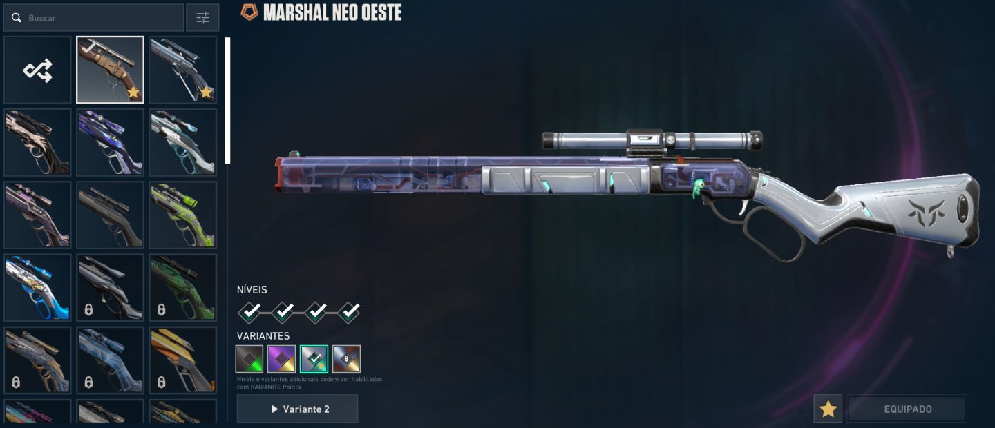 CONTA DE VALORANT COM MUITAS SKINS INCLUINDO CHAMPIONS 2024 E 2026