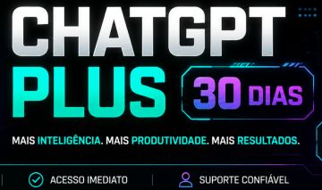 ChatGPT Plus (30 Dias) | Conta Compartilhada | Garantia total 100%