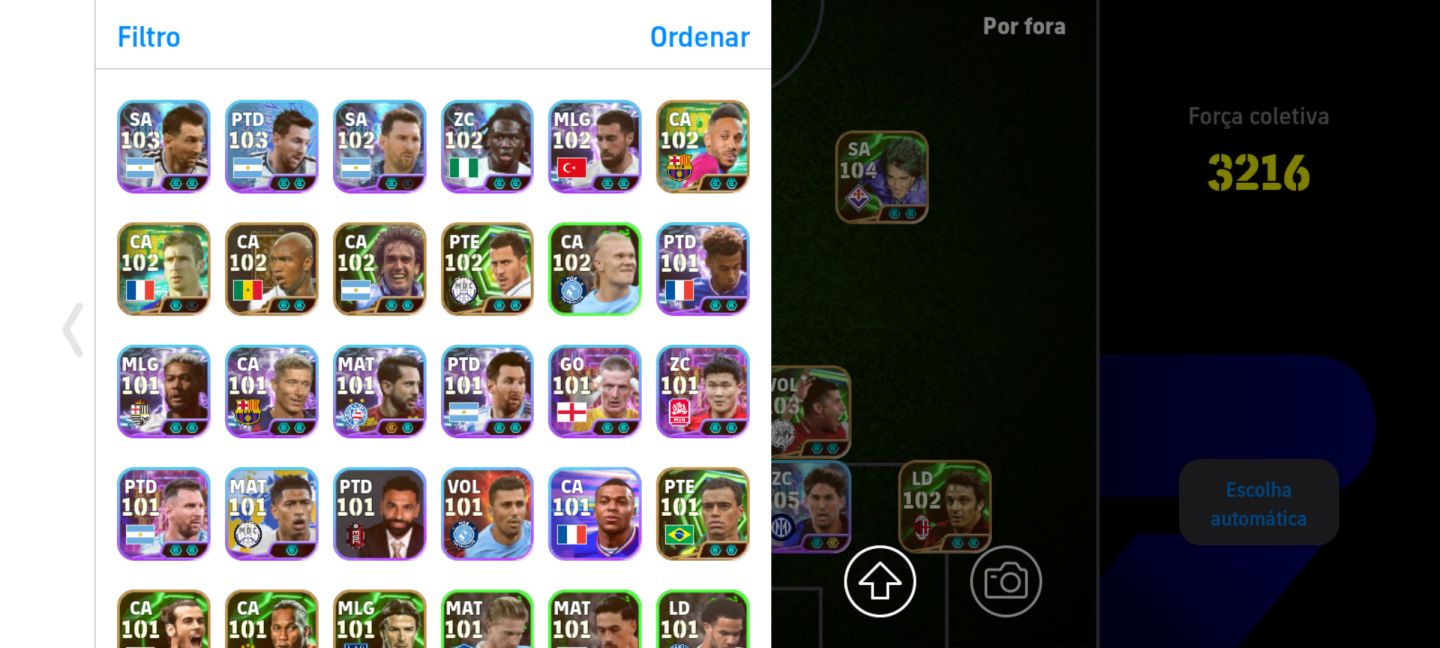 Conta EFOOTBALL Hazard 108