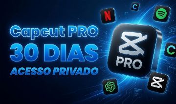 Conta Capcut PRO PRIVADO I CANVA I BRINDE PACK I DE EDIÇÂO ENTREGA AUTOMATICA