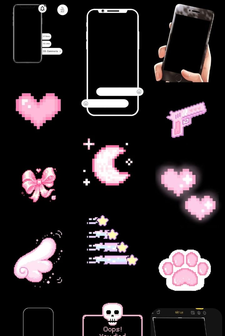 PACK 200+ Overlays Aesthetic Themes, Edição e Redes Sociais (ENVIO AUTOMÁTICO)
