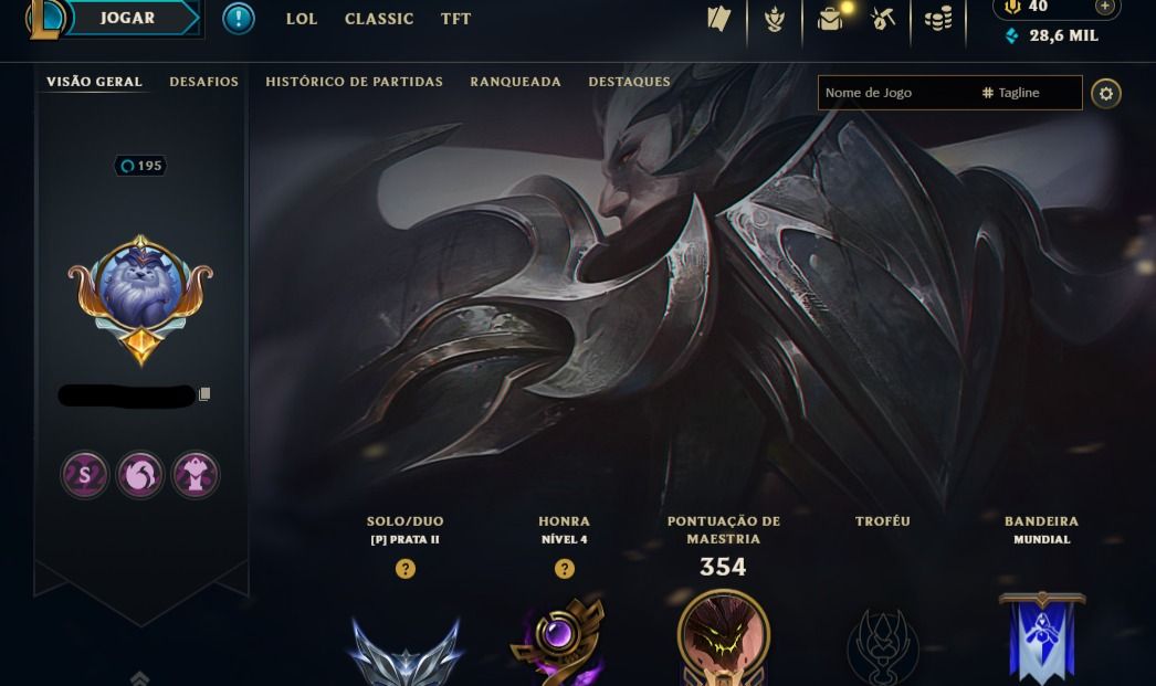 CONTA UNRANKED - 114 SKIN - FULL CHAMP + PREÇO BAIXISSIMO! - 100% SEGURA!