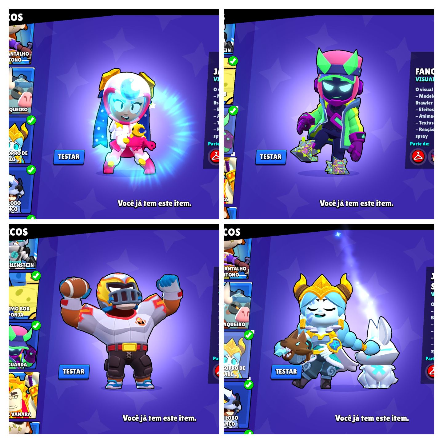 CONTA BRAW 44K | 107 BRAWLERS DESBLOQUEADOS| + DE 320 SKINS E MUITAS EXCLUSIVAS