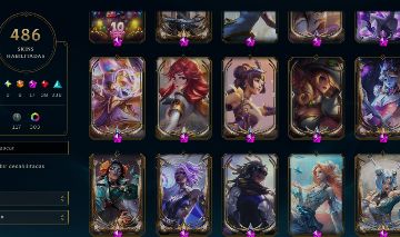 Conta LOL 486 skins | Prestigios | Ultimates Perfeita Para SUPs