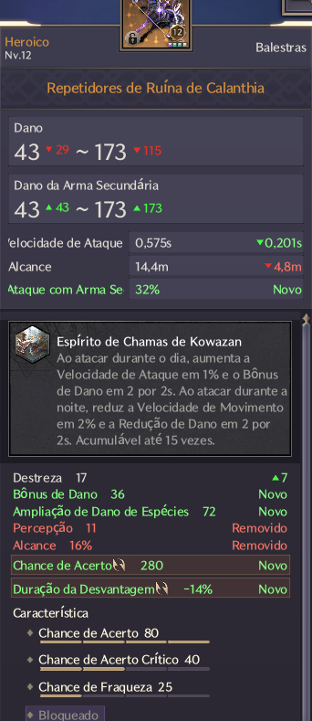 LIBERATOR/SCOUT KOWAZAN/BELLANDIR/ARIDUS/TEVENT BOW