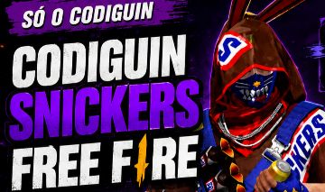 CODIGUIN SNICKERS FREE FIRE