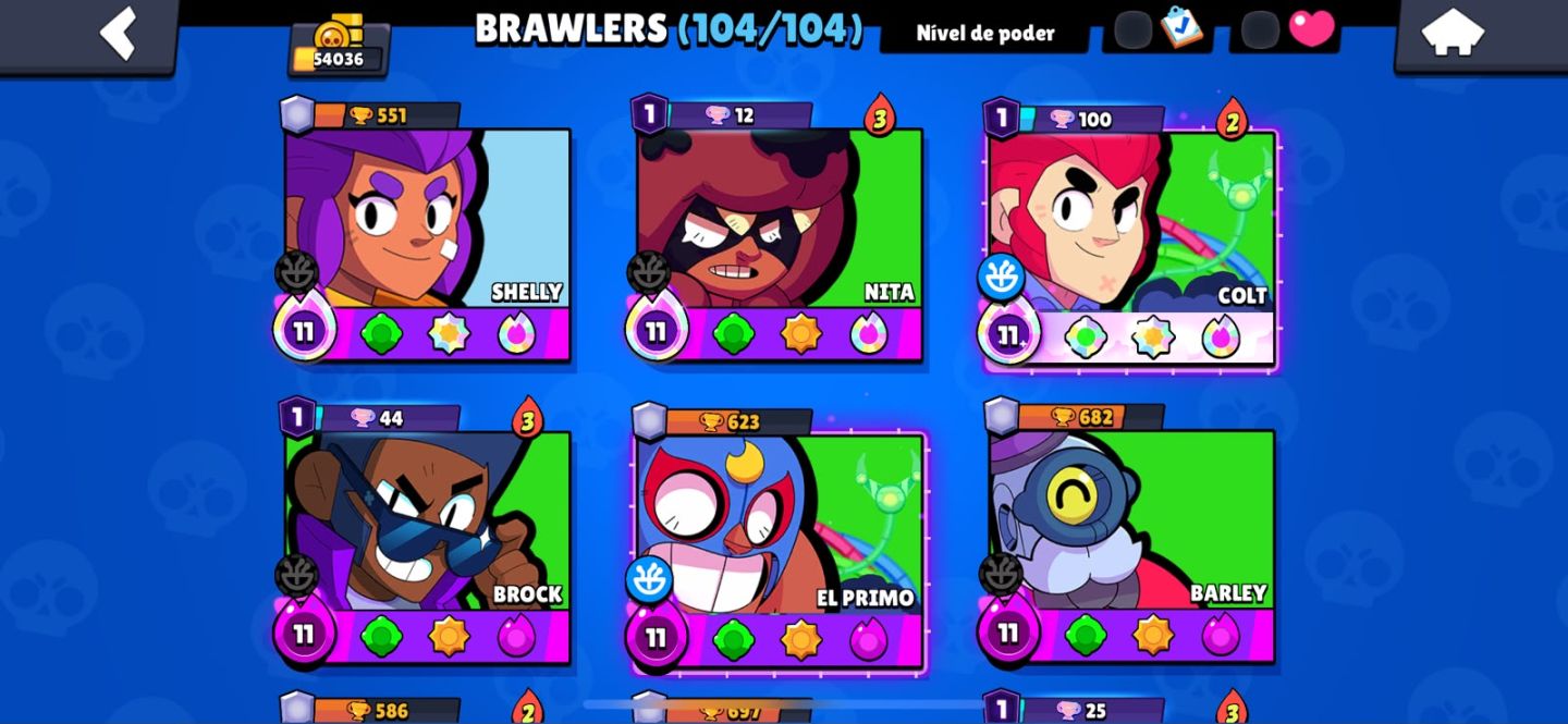 CONTA BRAWL STARS ANTIGA 2019 - COLECIONADOR + ENDGAME | FULL ACESSO