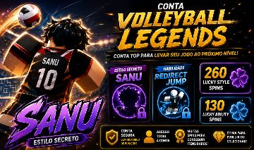CONTA VOLLEYBALL LEGENDS COM LUCK SPINS