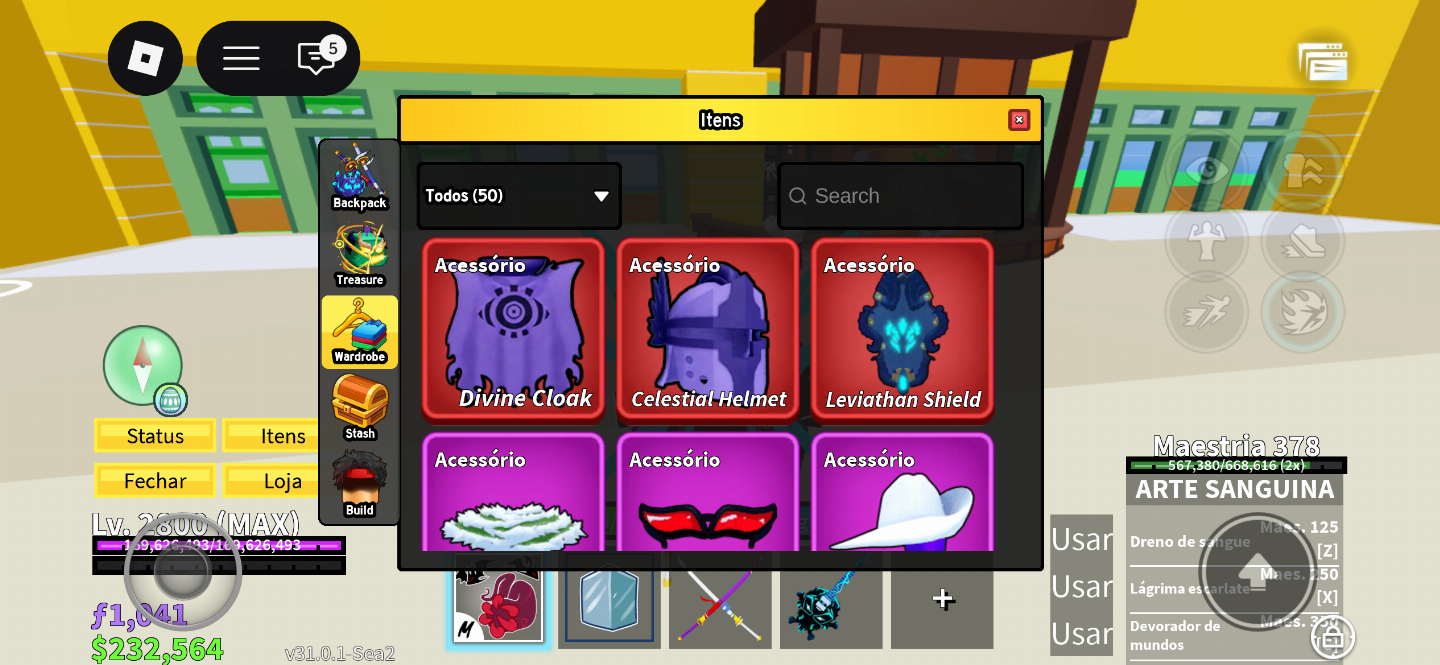 Conta com 51k de robux gastos