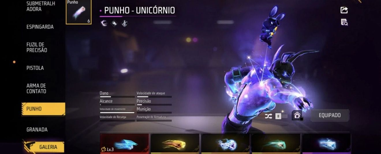 Conta free fire prime 8 gemada