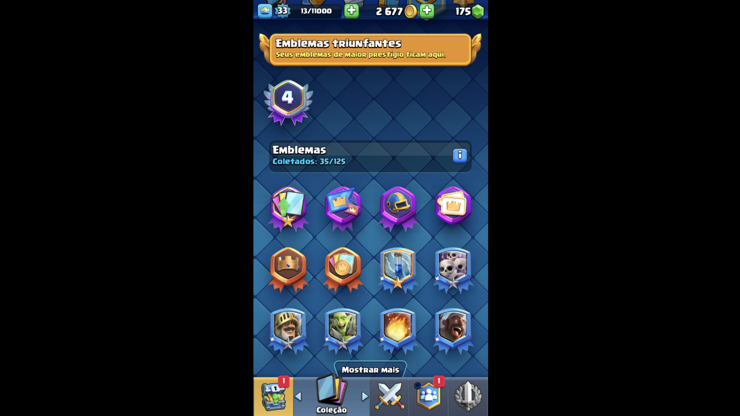 Conta de Clash Royale 6000+ troféus 5 anos de jogo !!