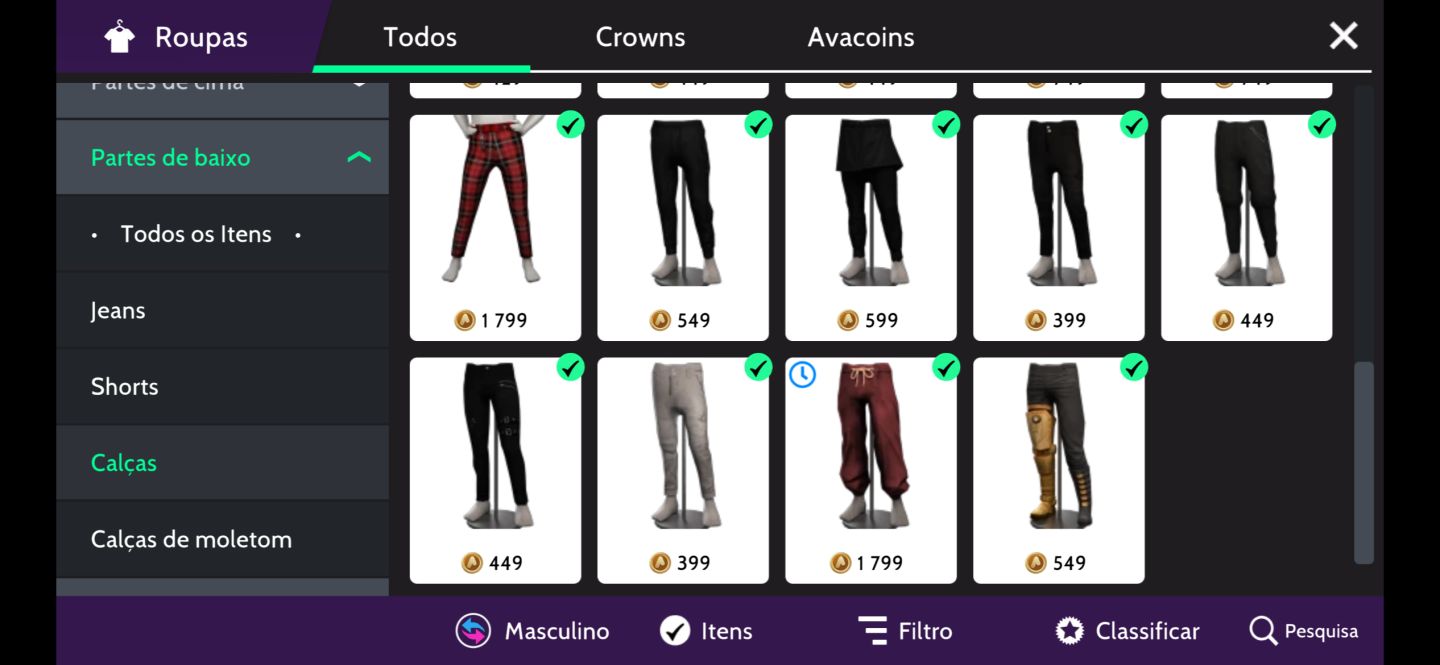 Conta de avakin life masculina a venda