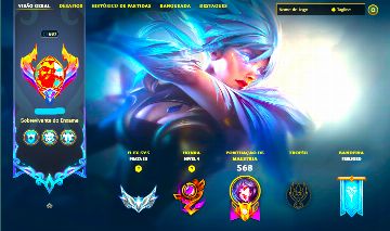 RIVEN LENDÁRIA + [ SUPER CONTA COM 300 SKINS HABILITADAS ] + [ TROCA NICK ]