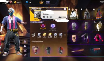 CONTA FREE FIRE PRIMEIROS PASSES PRIME 7 QUASE TODAS ANGÉLICAIS
