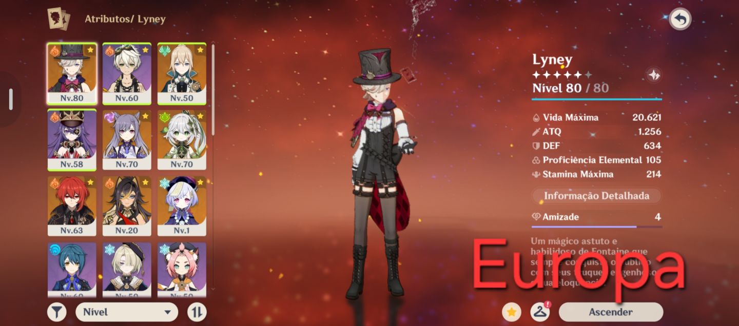 Conta Multiserver com vários personagens t5 limitados e do mochileiro!